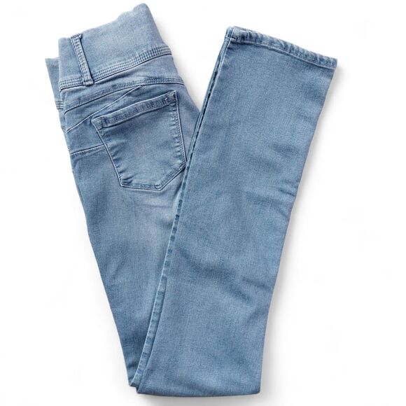 Laurie Felt Women’s Silky Straight Leg Jeans Size ST Light Wash Stretch Vital - Picture 12 of 12